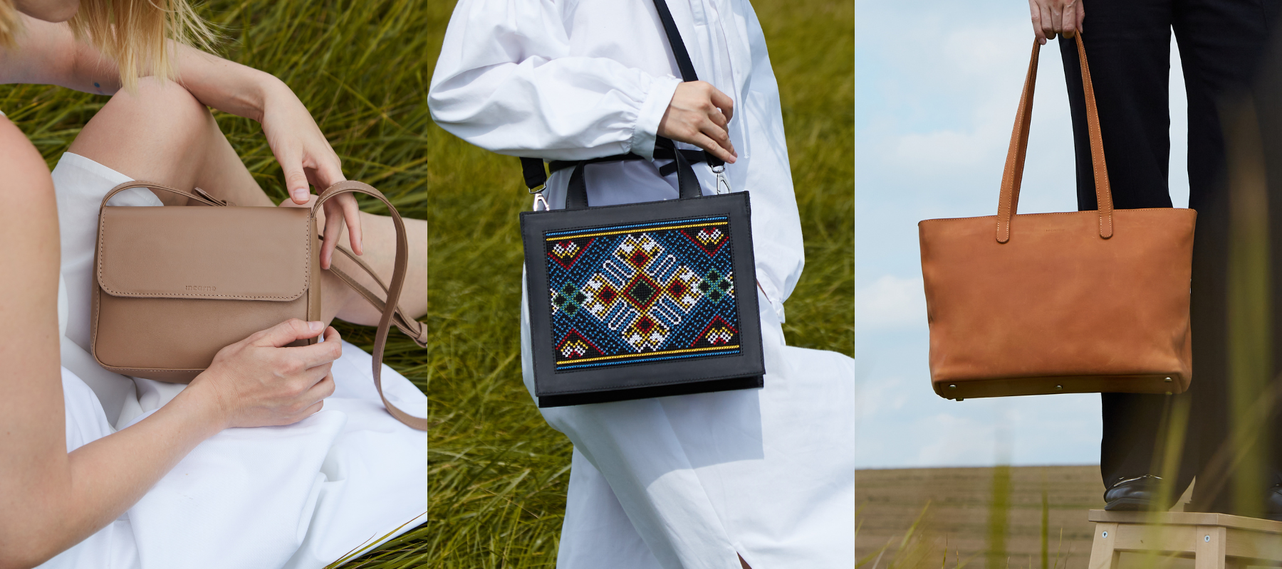 New arrivals from INCARNE™: the "Touch" mini collection of women's bags - INCARNE® Global