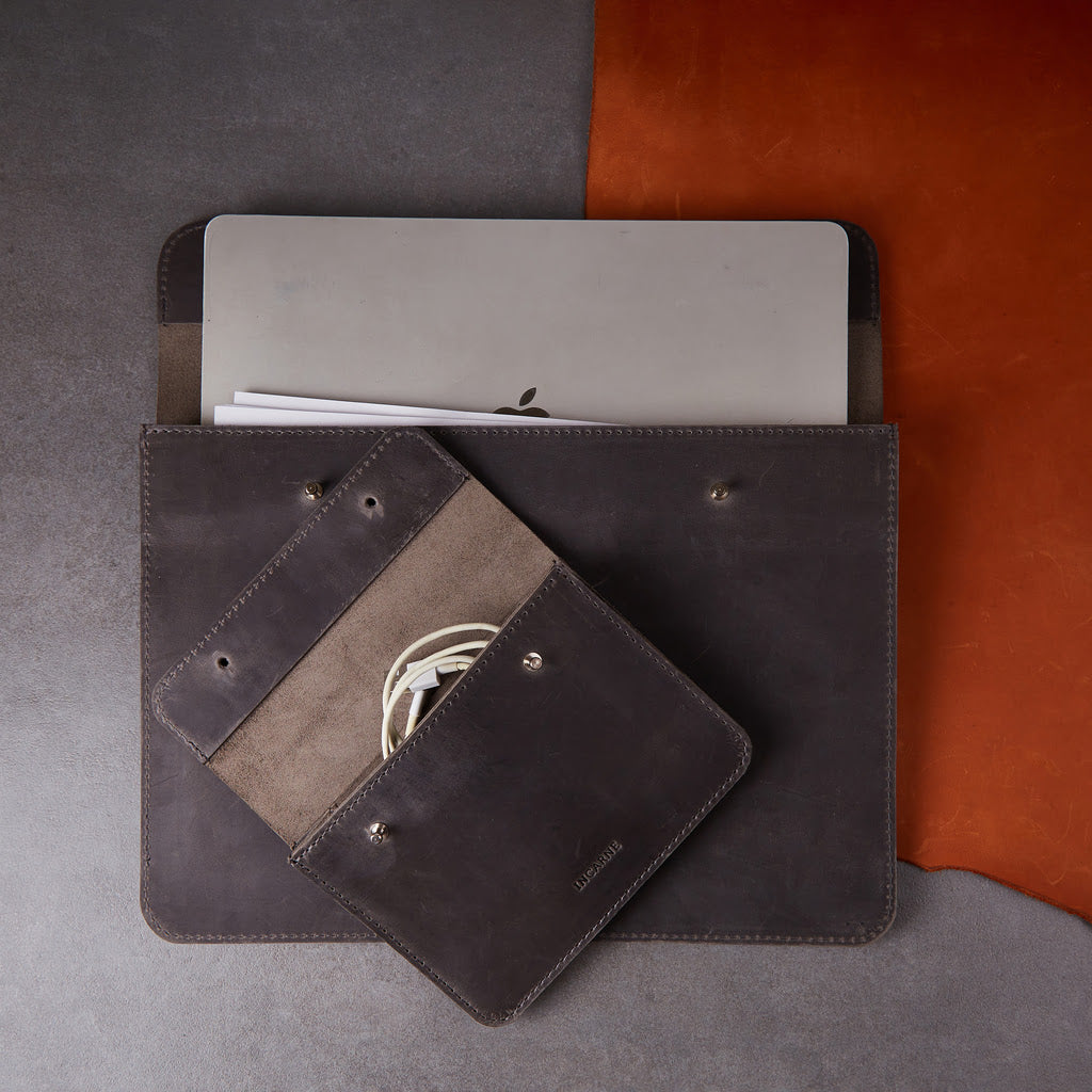 Set cadou: Neat husa de laptop + Organizator pentru cabluri Keep