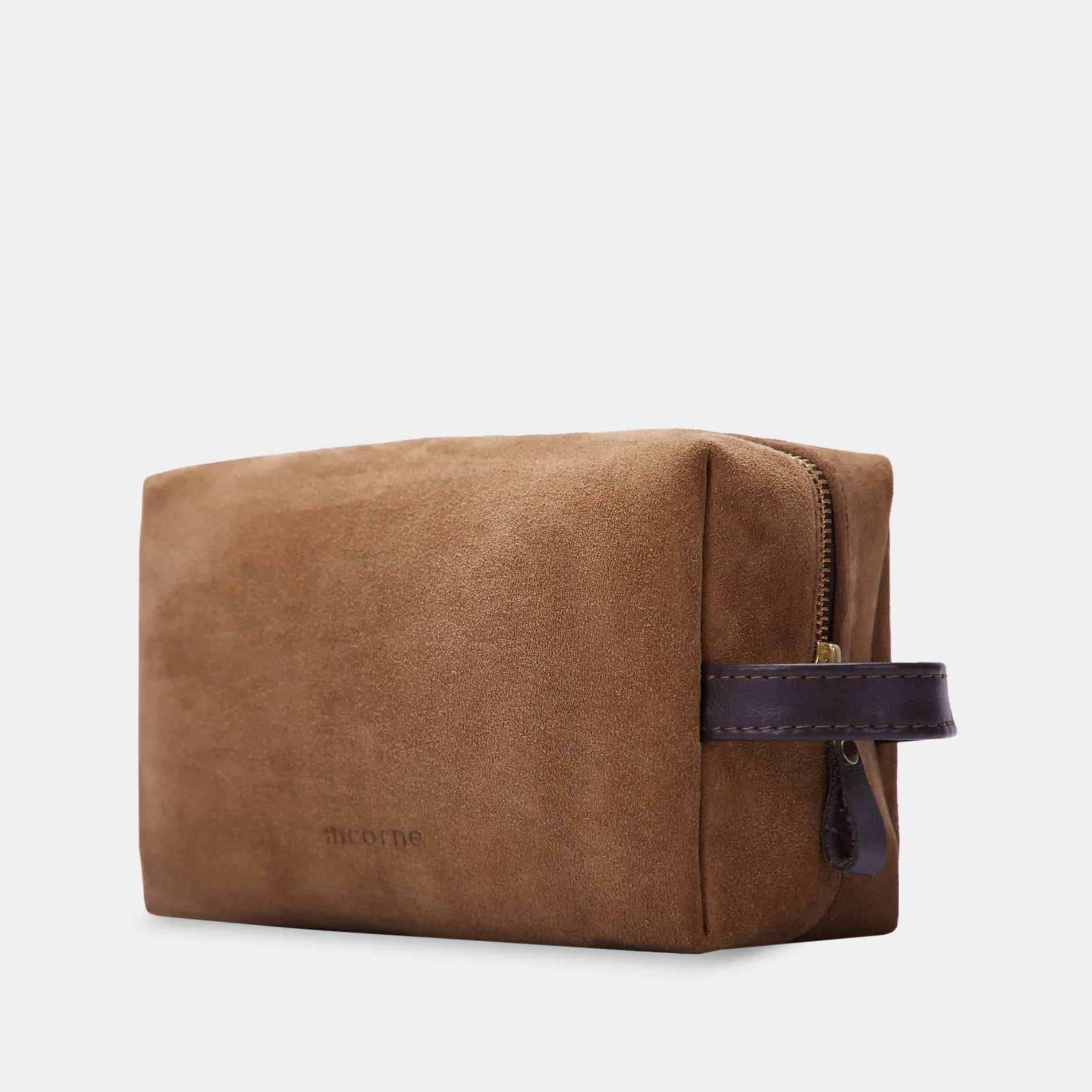 Mirage Small Cosmetic Bag, Rust (velour) - INCARNE® Global