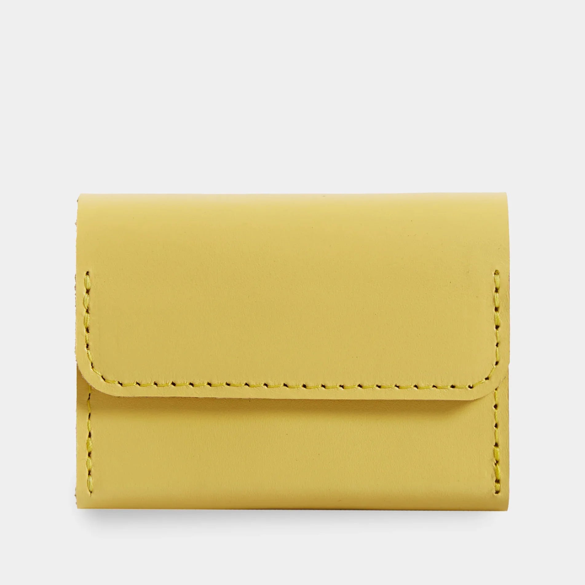 Lean compact wallet made of classic leather - INCARNE® Global