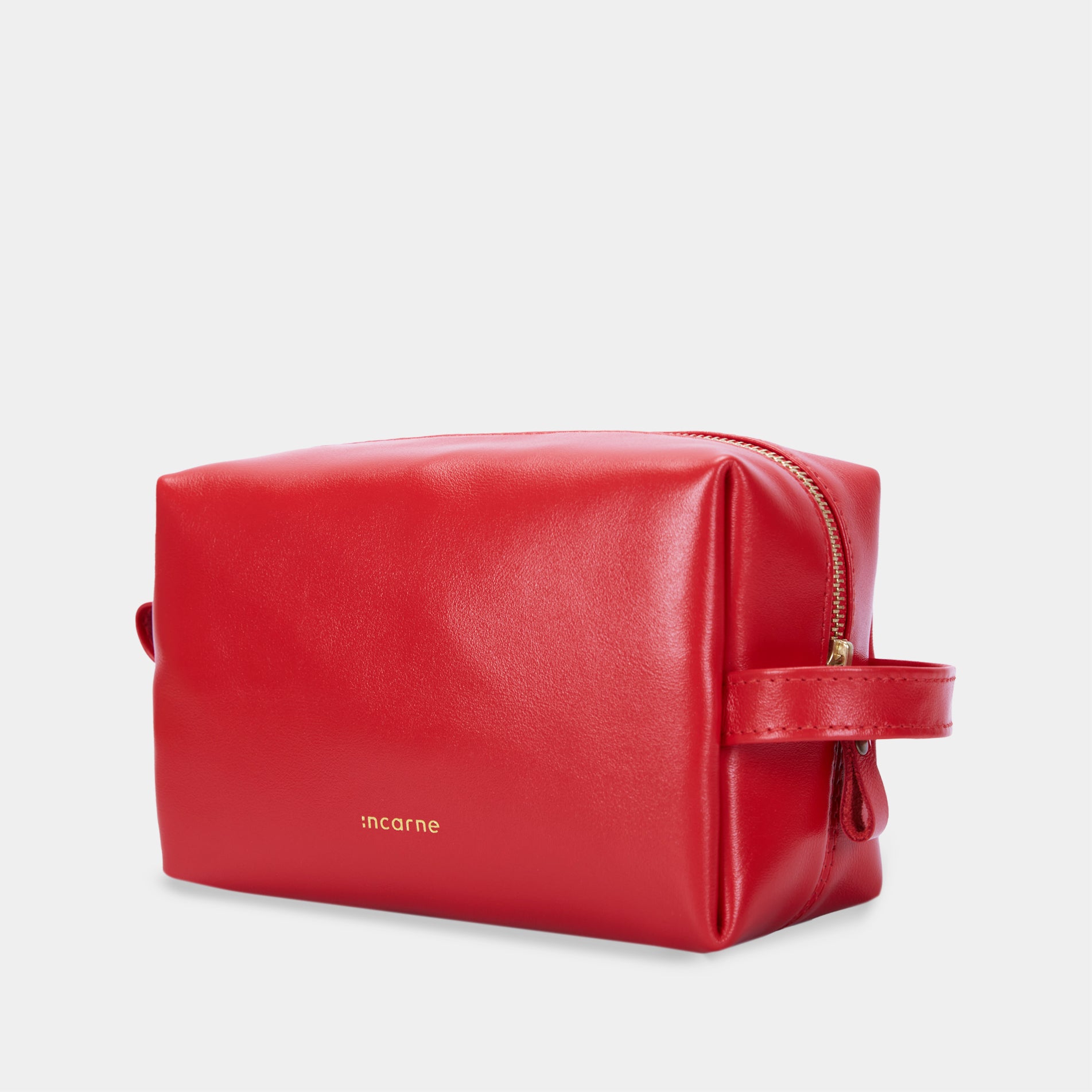 Mirage Medium Cosmetic Bag, red
