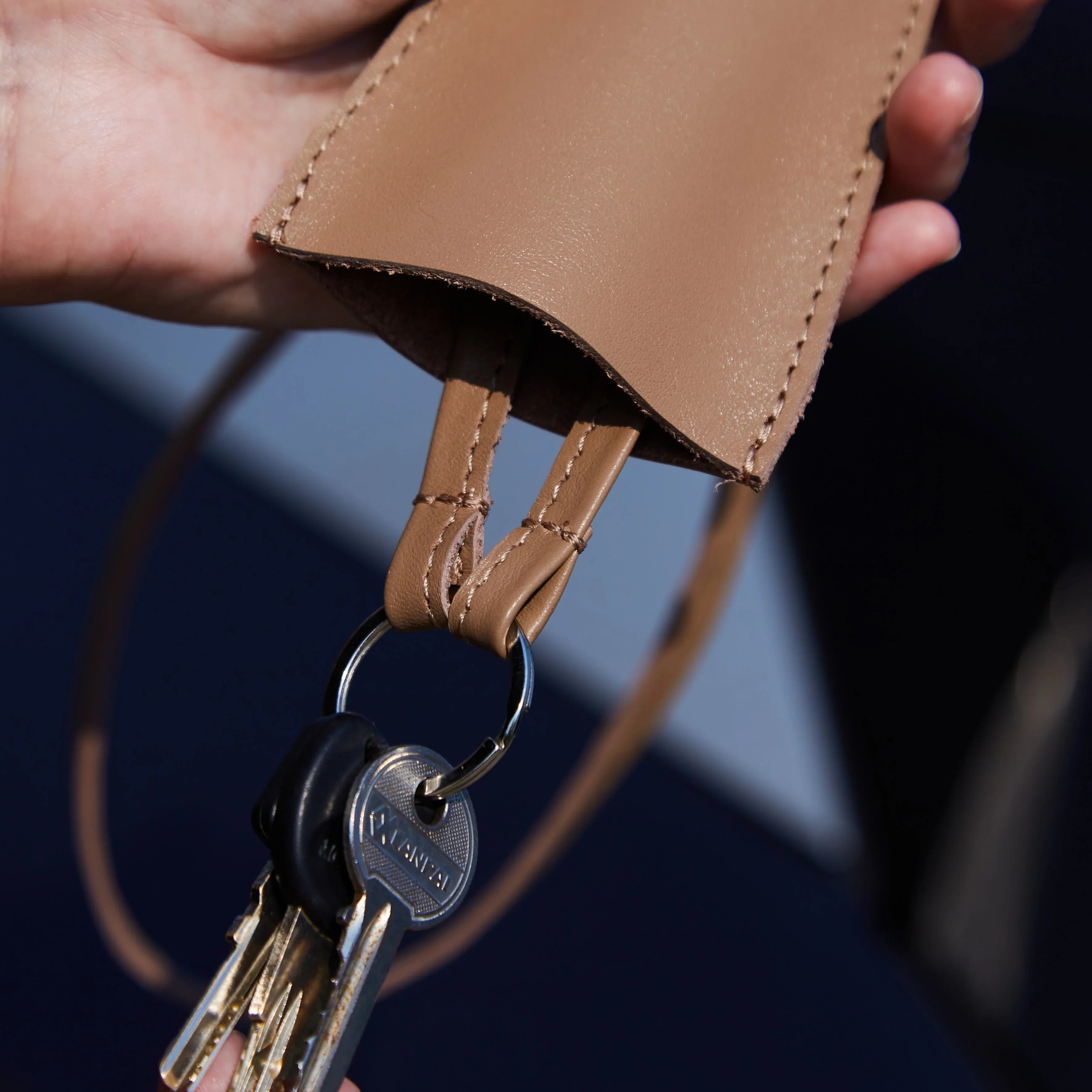 Home key holder made from genuine classic leather - INCARNE® Global