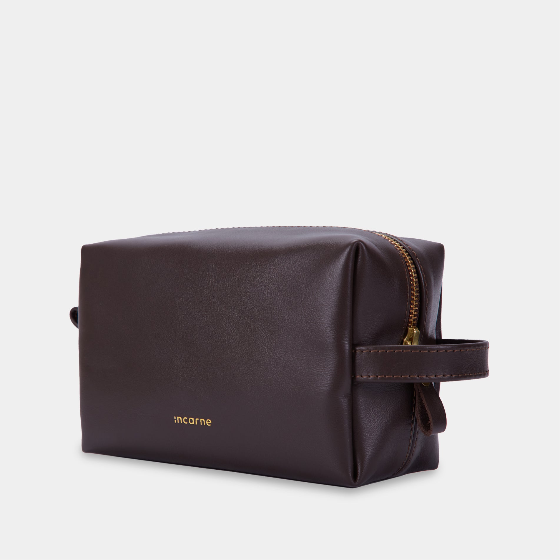 Mirage Small Cosmetic Bag, chocolate