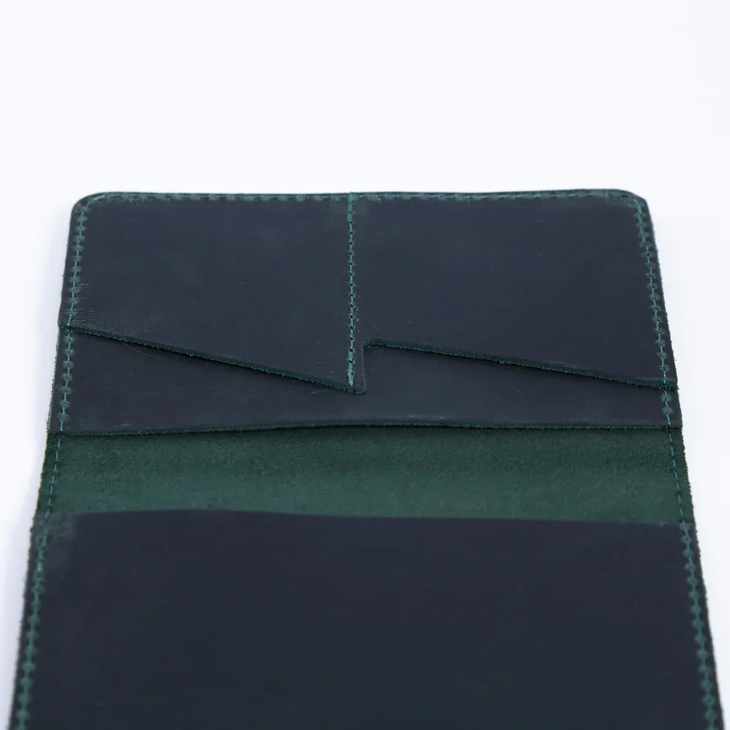 Passport cover with the national symbol of Canada мade from vintage leather - INCARNE® Global