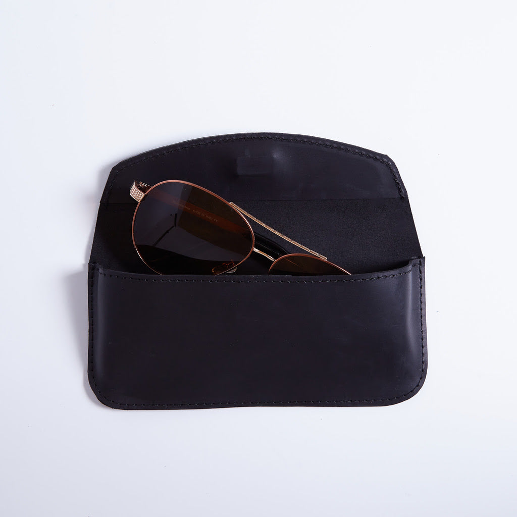 Toc vintage pentru ochelari din piele Ellet