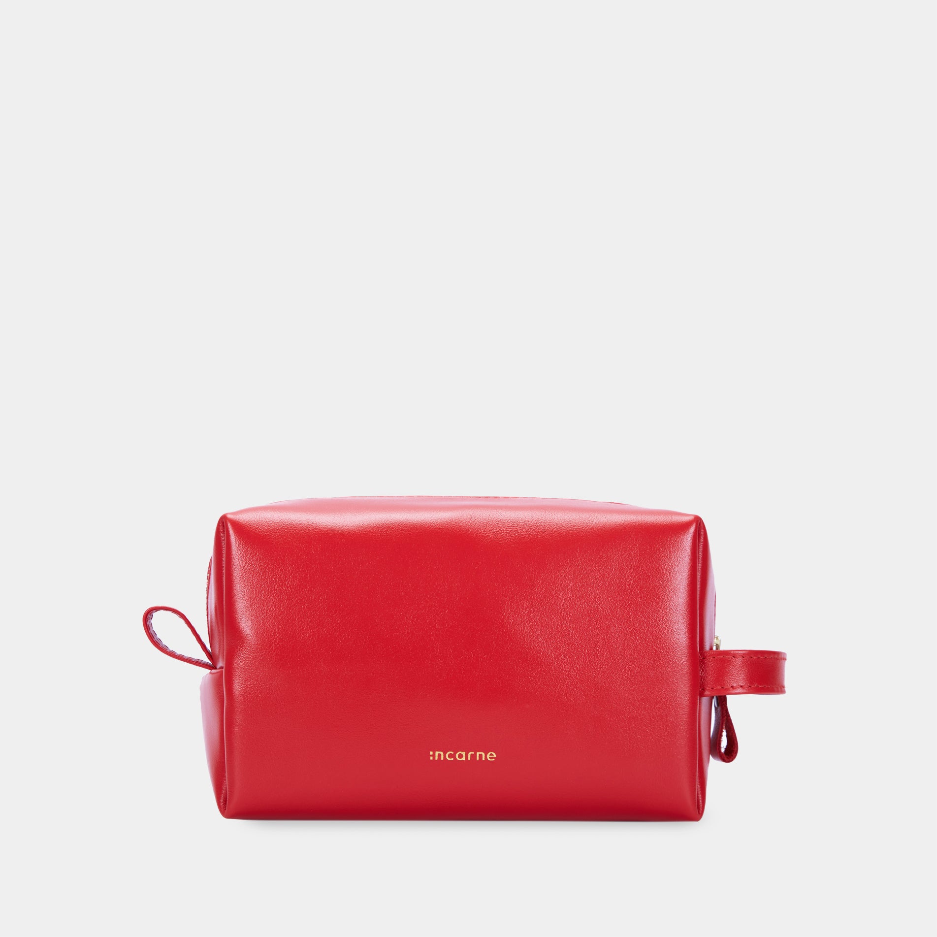Mirage Medium Cosmetic Bag, red