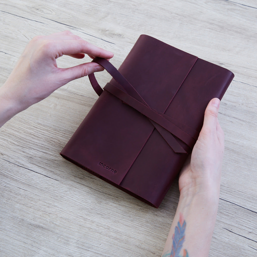 Copertă de notebook cu accent