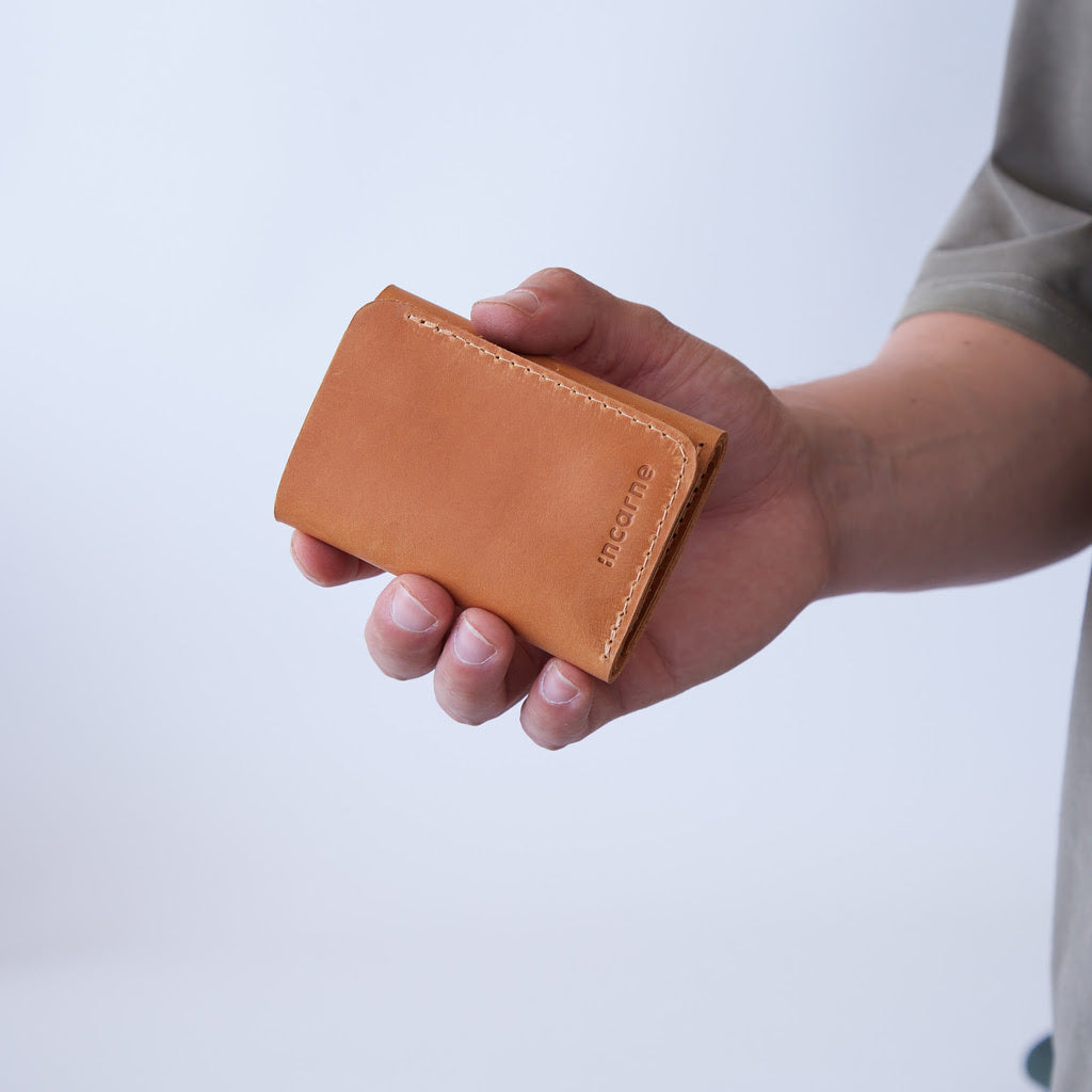 Suport pentru chei și portofel vintage din piele Key Plus