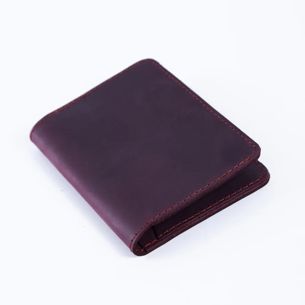 Passport cover with the national symbol of Canada мade from vintage leather - INCARNE® Global