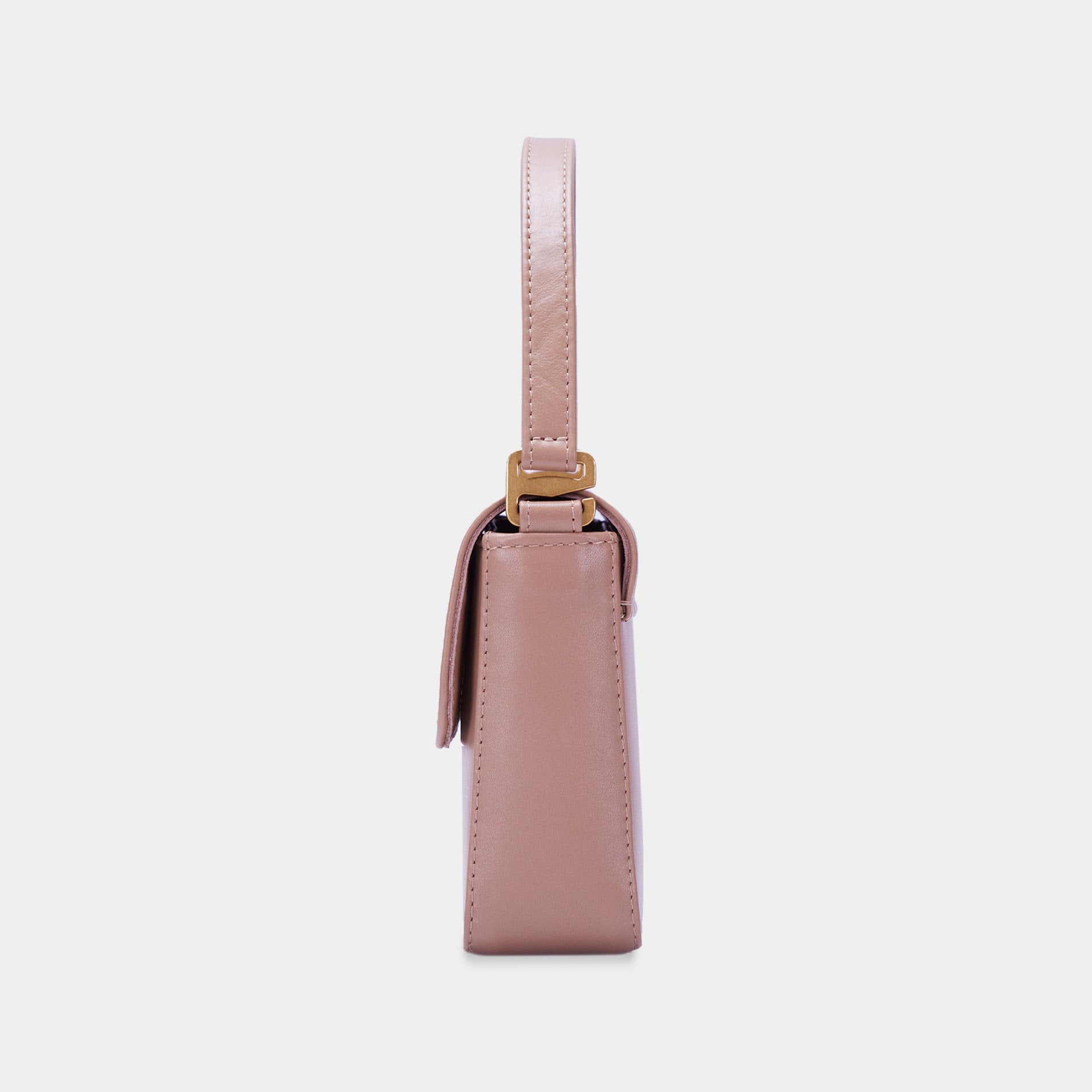 Elegancka damska torebka, mocha
