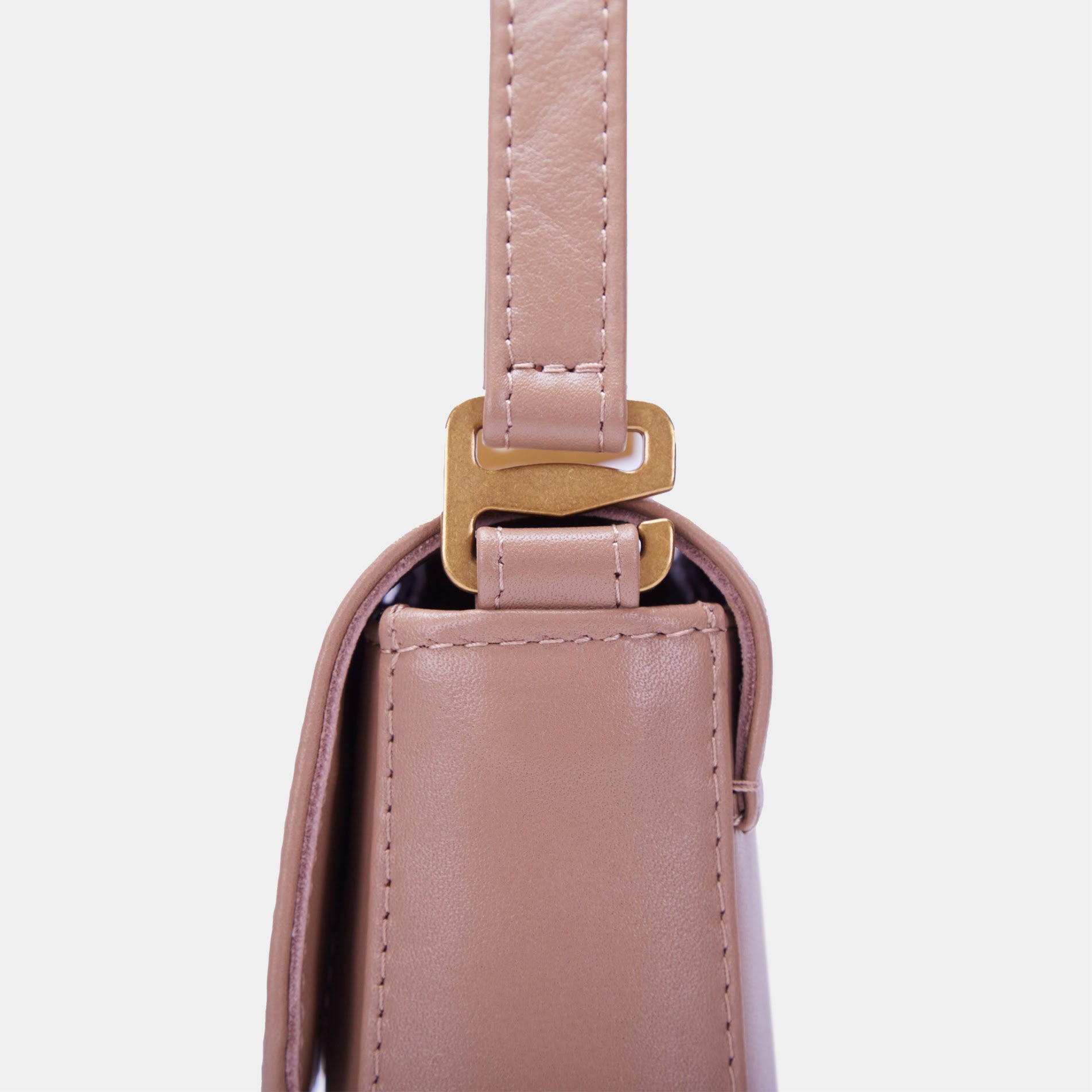 Elegancka damska torebka, mocha