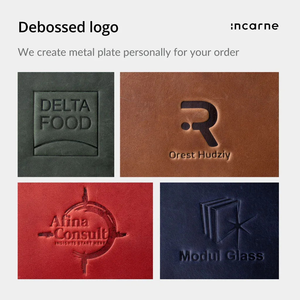Personalized debossing - INCARNE® Global