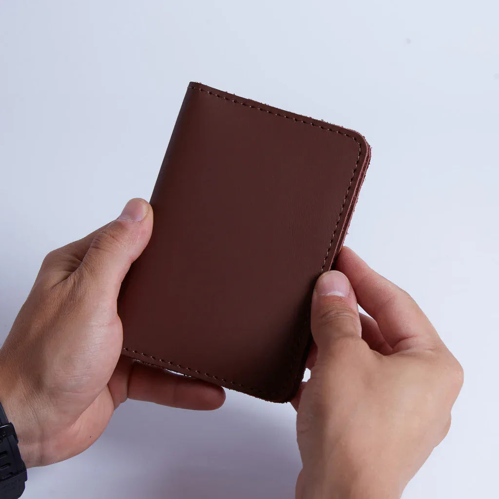 Passport Cover with Pockets Made from Classic Leather - INCARNEĀ® Global