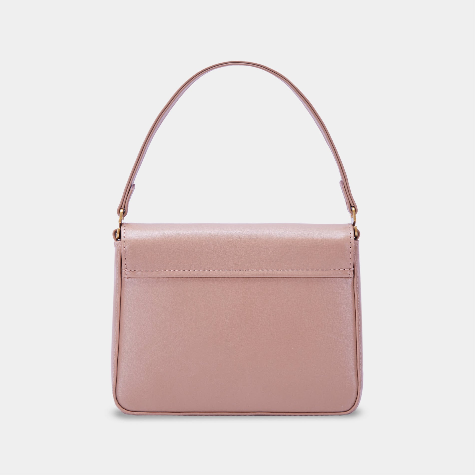 Elegancka damska torebka, mocha