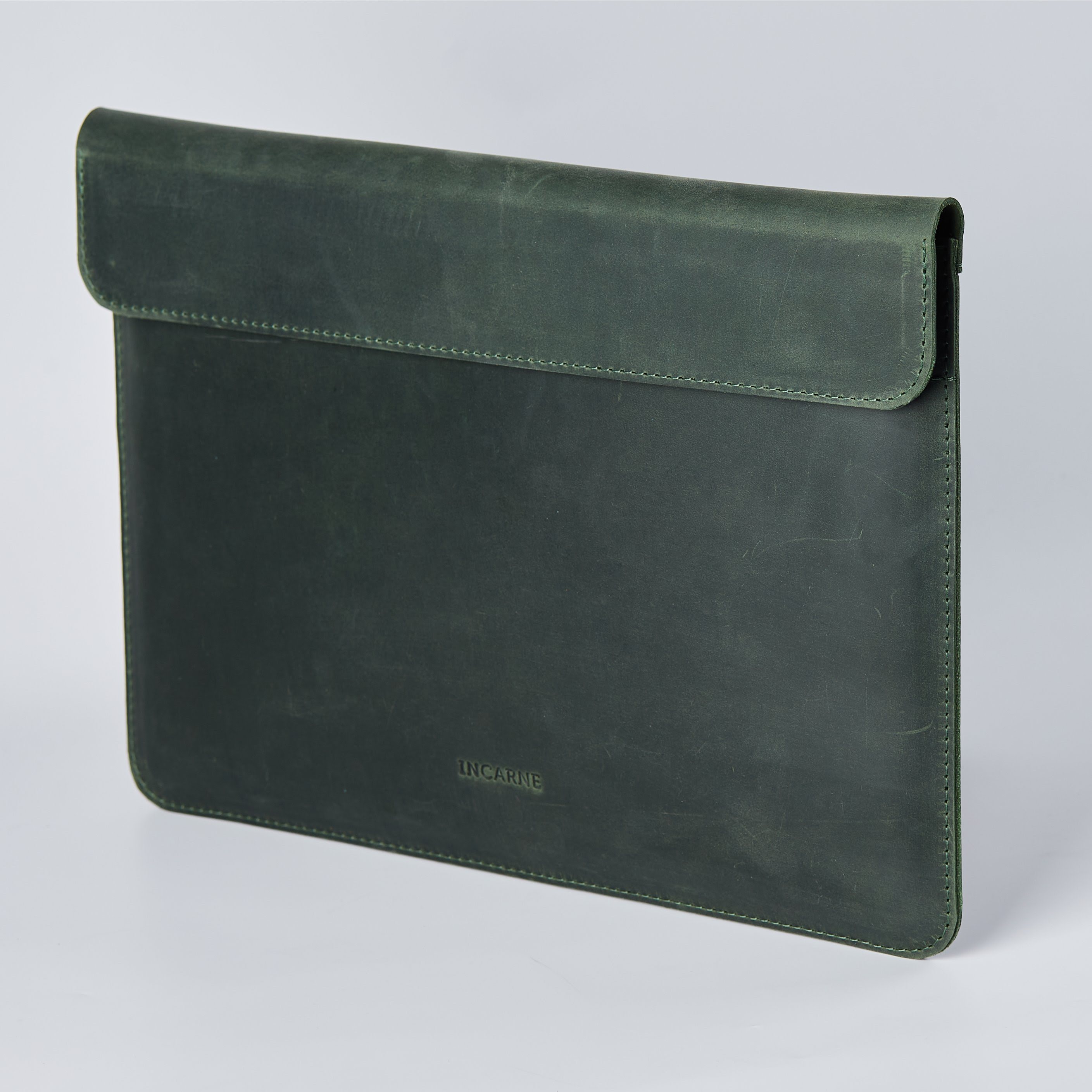 Husă pentru laptop Klouz, verde (vintage)