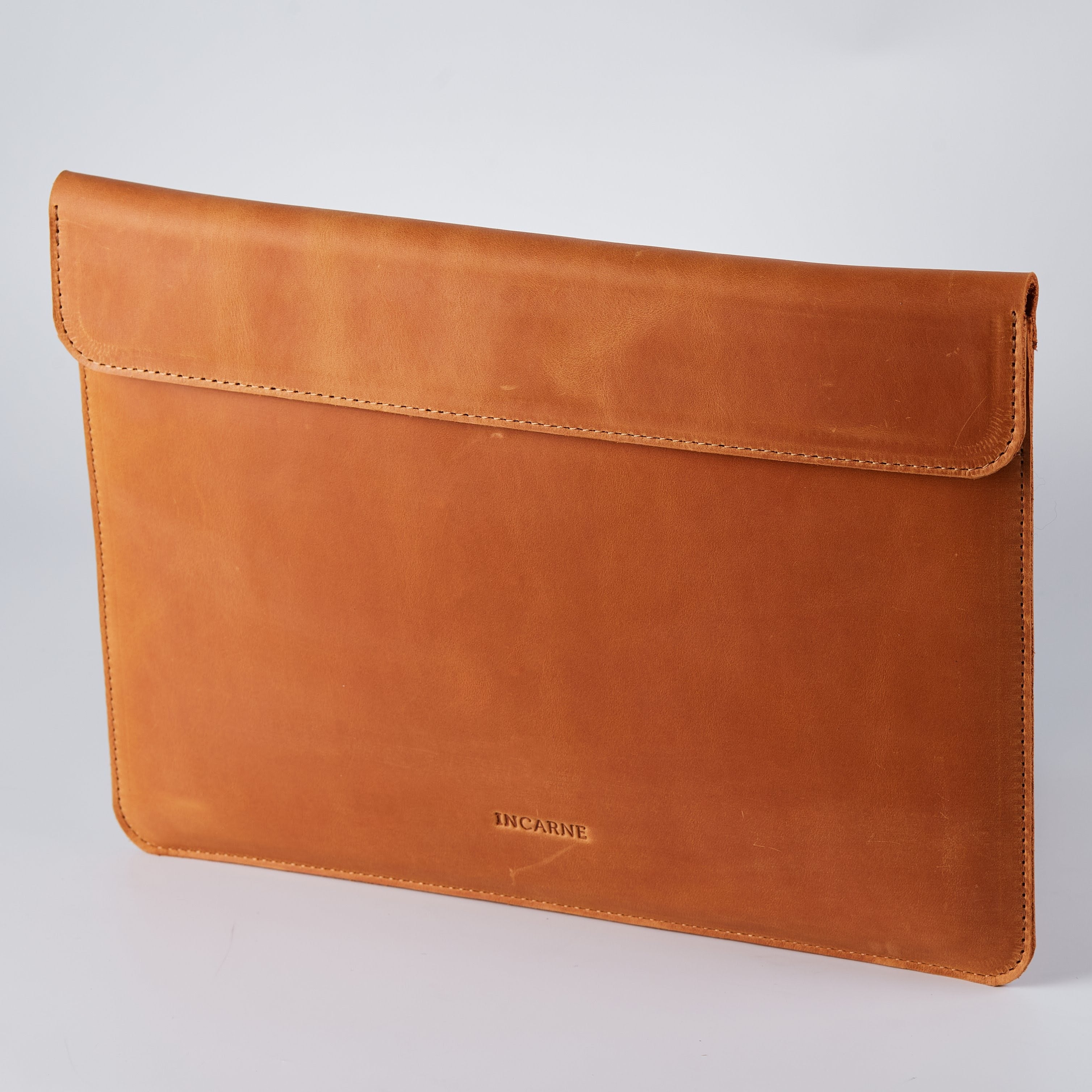 Husă pentru laptop Klouz, Cognac (vintage)