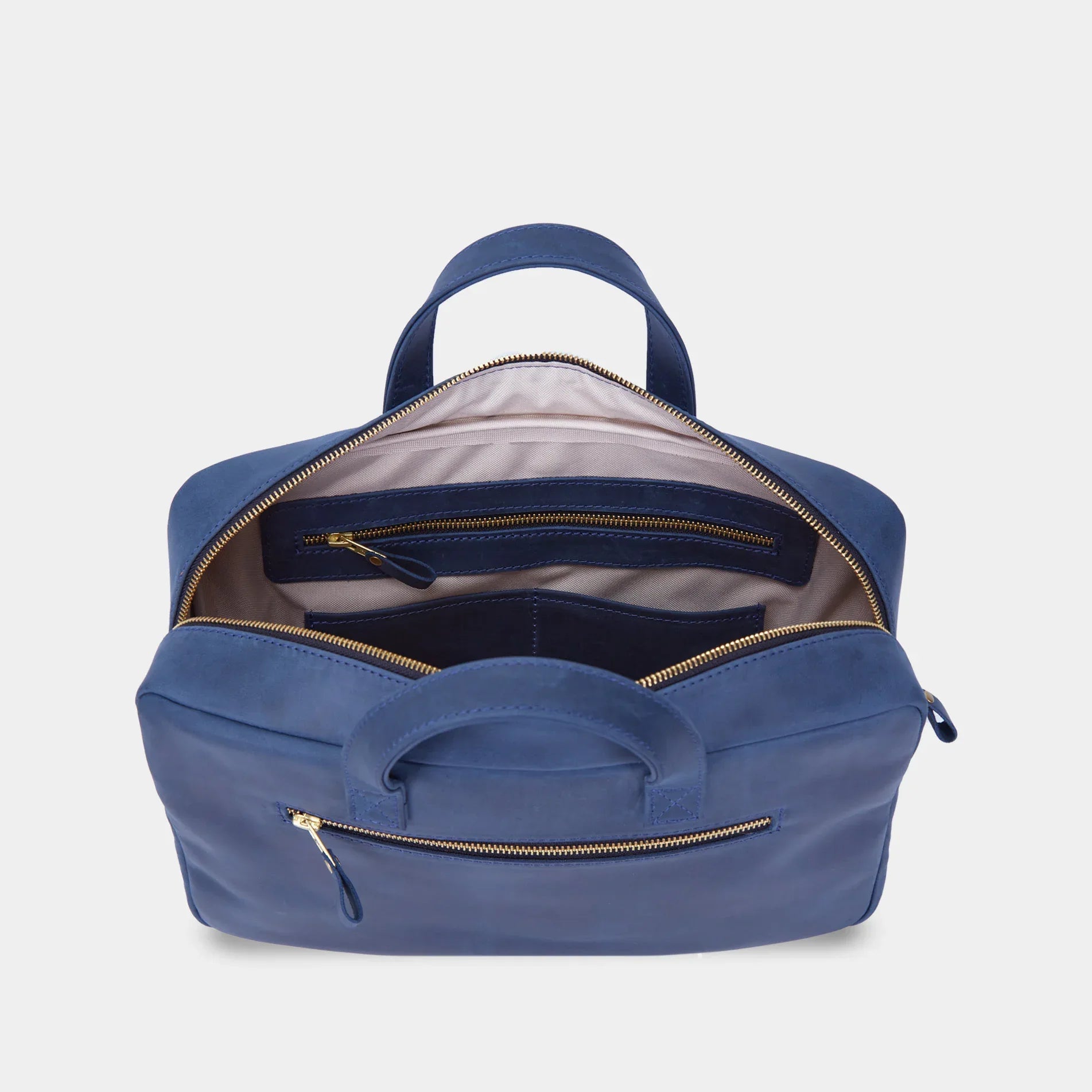 Brief Bag, Blue (vintage) - INCARNE® Global