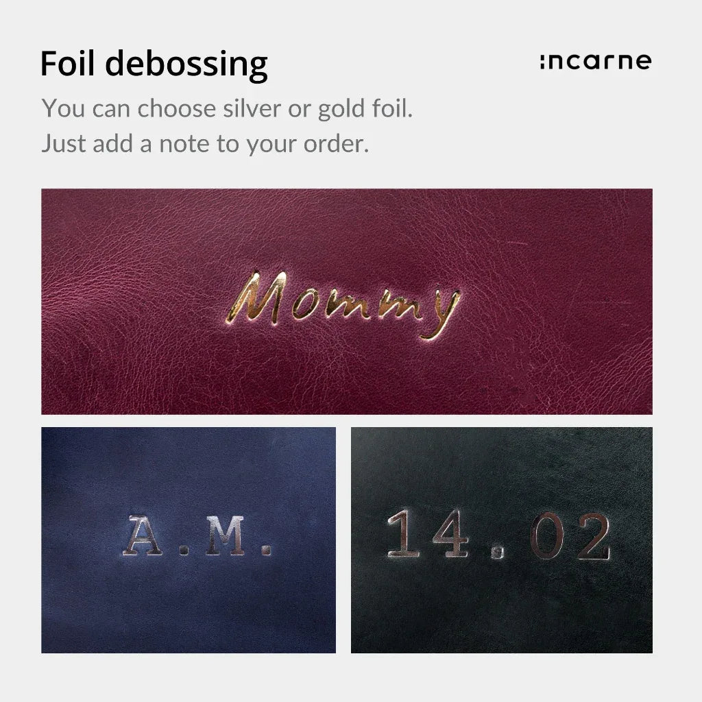 Personalized debossing - INCARNE® Global