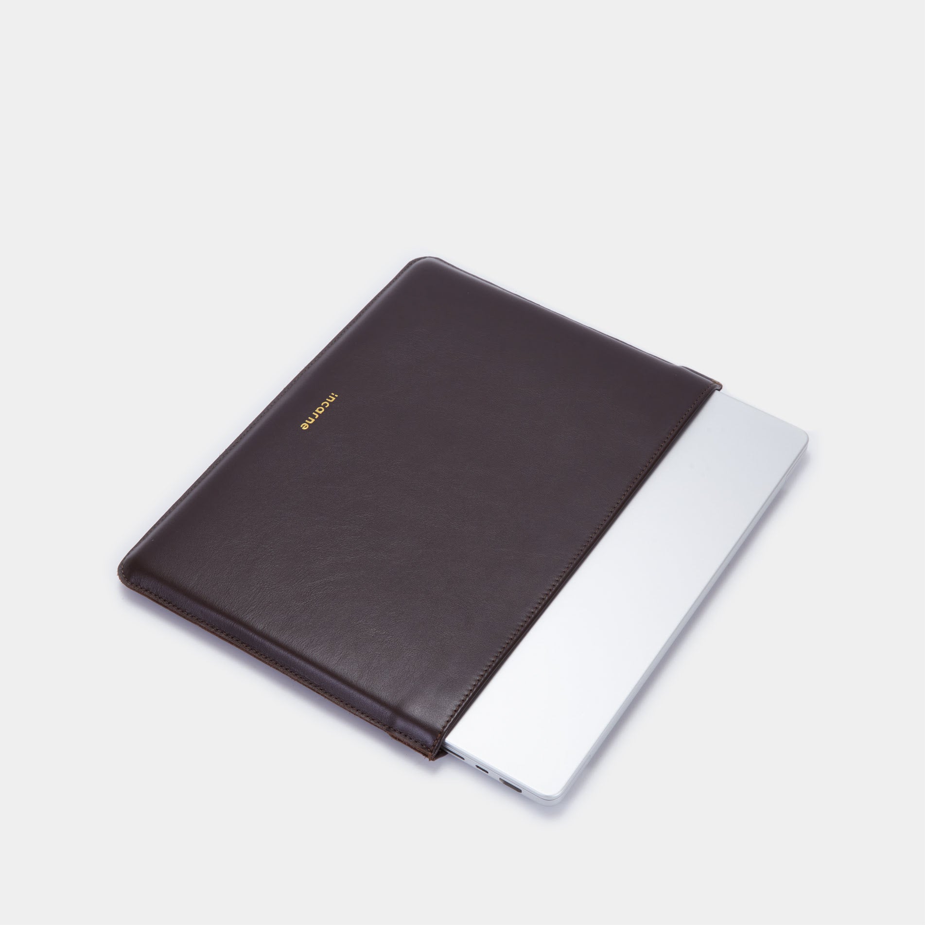 Etui na laptopa Cline, czekoladowy