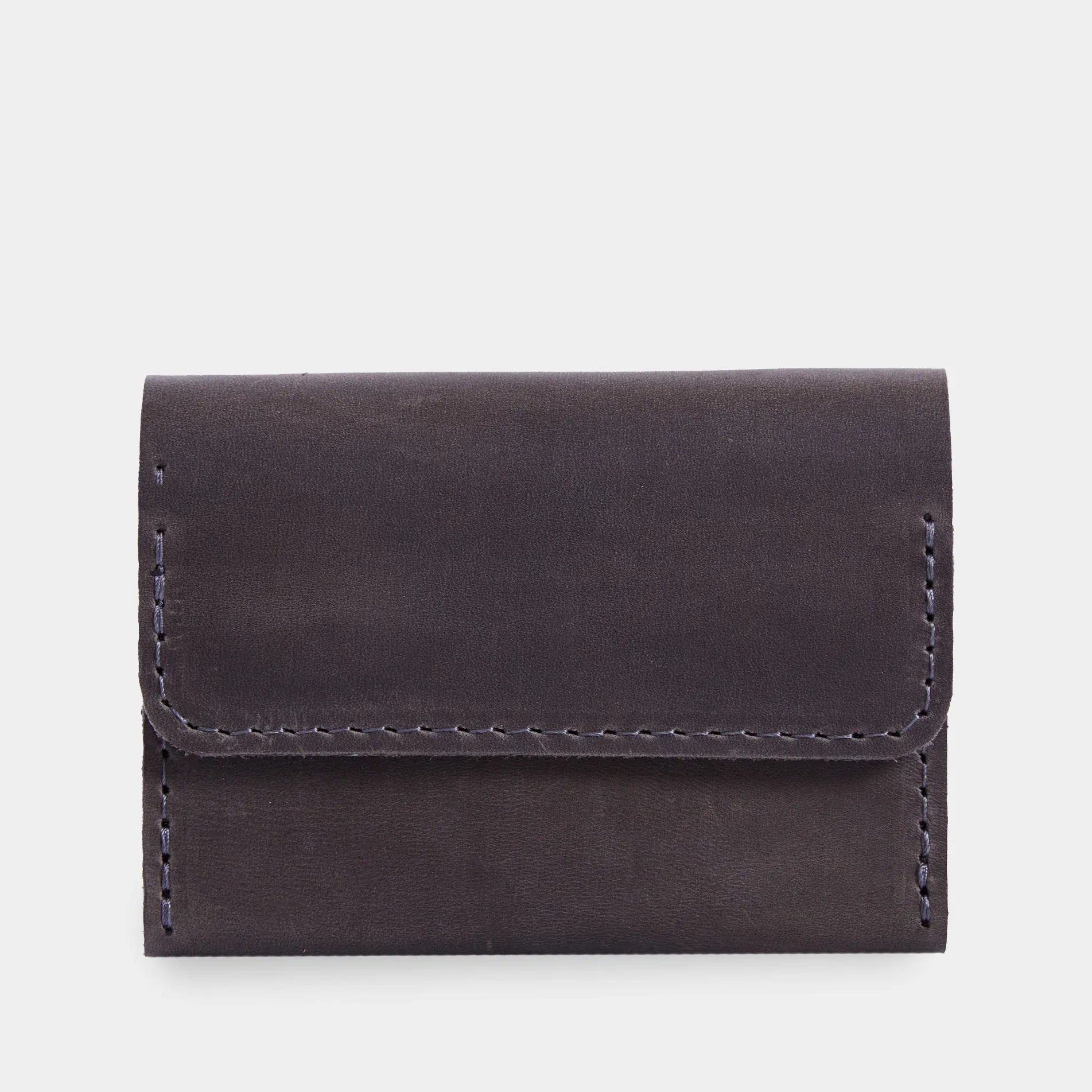 Lean compact wallet made of vintage leather - INCARNE® Global