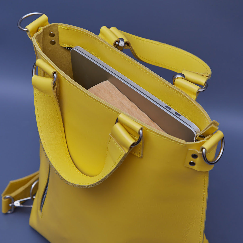 Optimus Transformer 2in1 Bag in Classic Leather