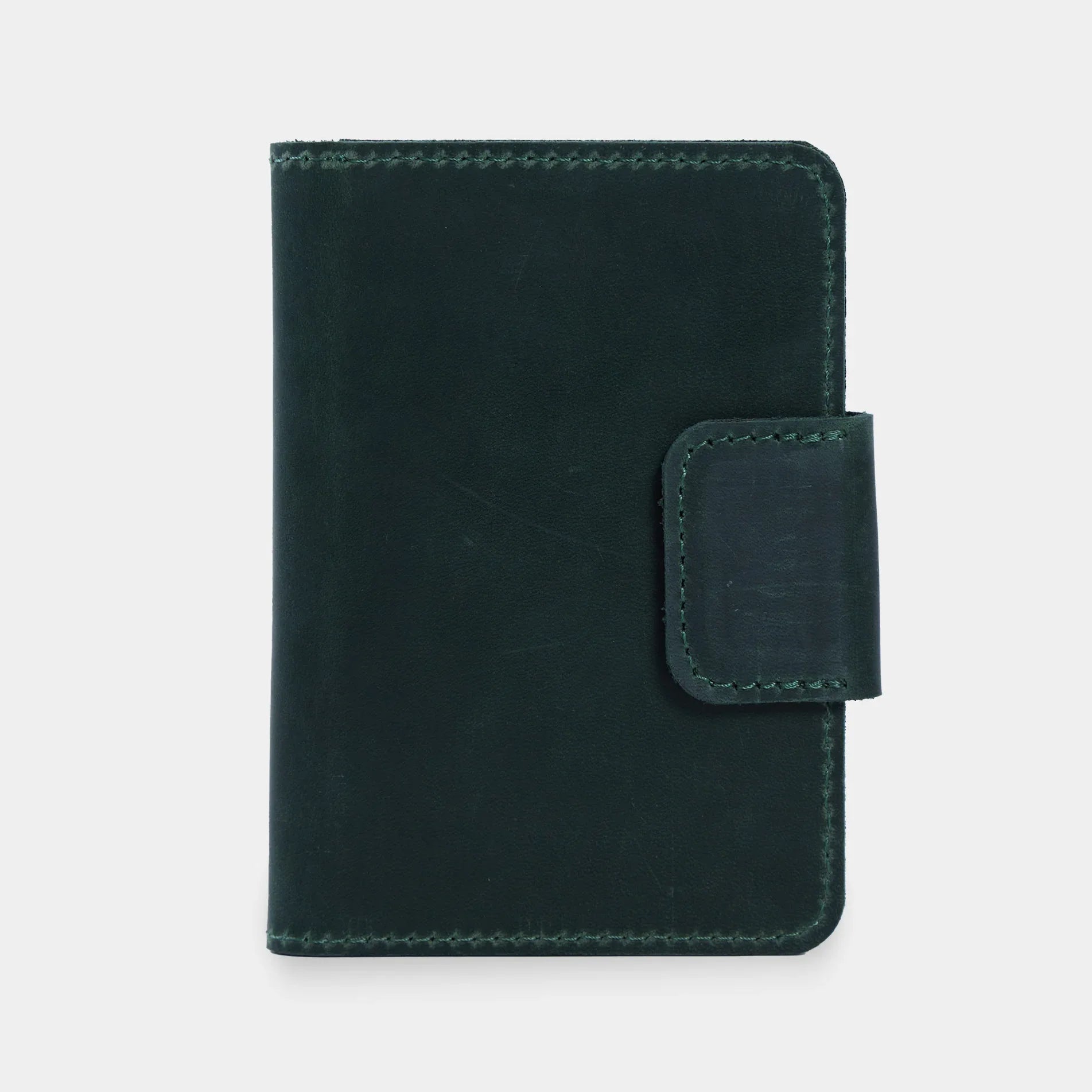 Smart Journey Vintage Leather Passport Cover for Travel with AirTag and Cards Holders - INCARNE® Global