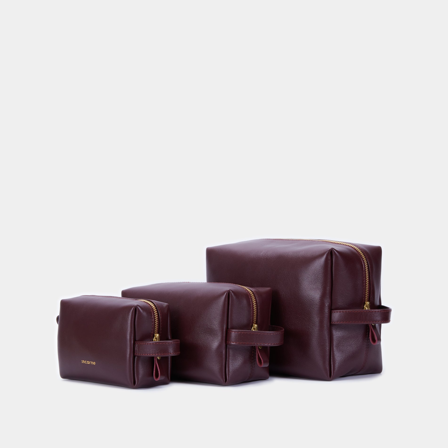 Mirage Large Cosmetic Bag, burgundy