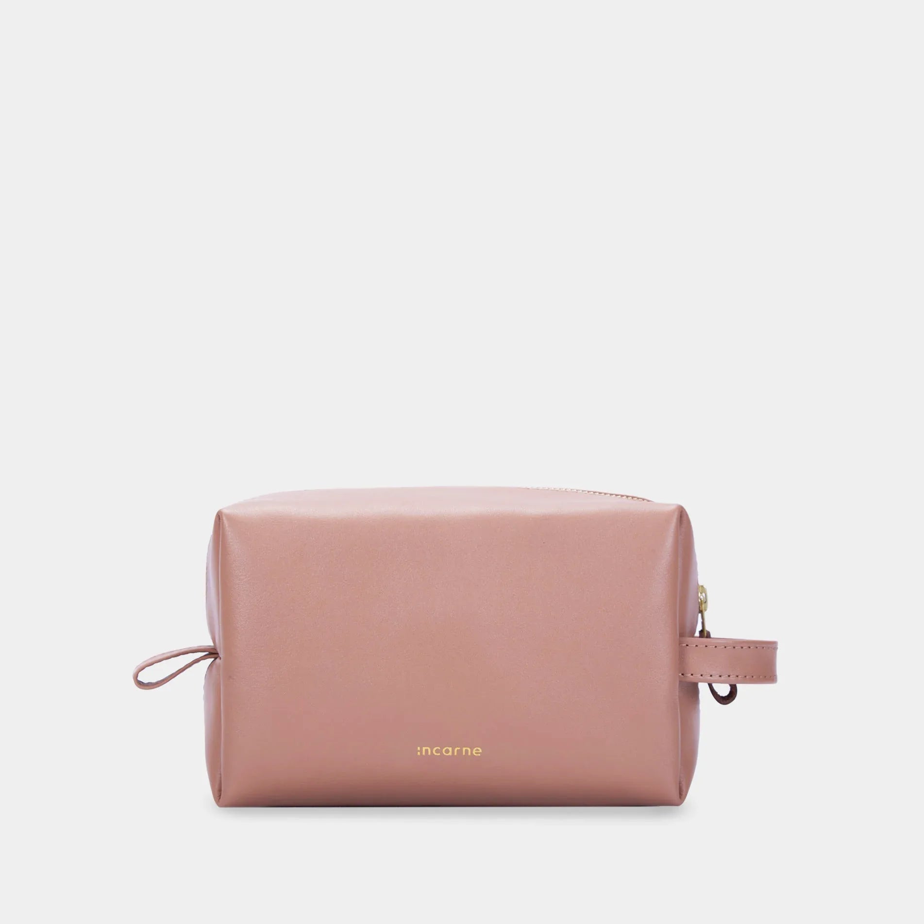 Mirage Medium Cosmetic Bag, mocha - INCARNE® Global