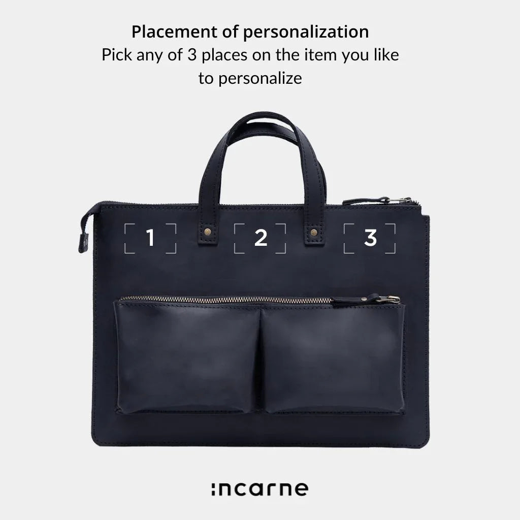 Brave Leather Laptop Sleeve - INCARNE® Global