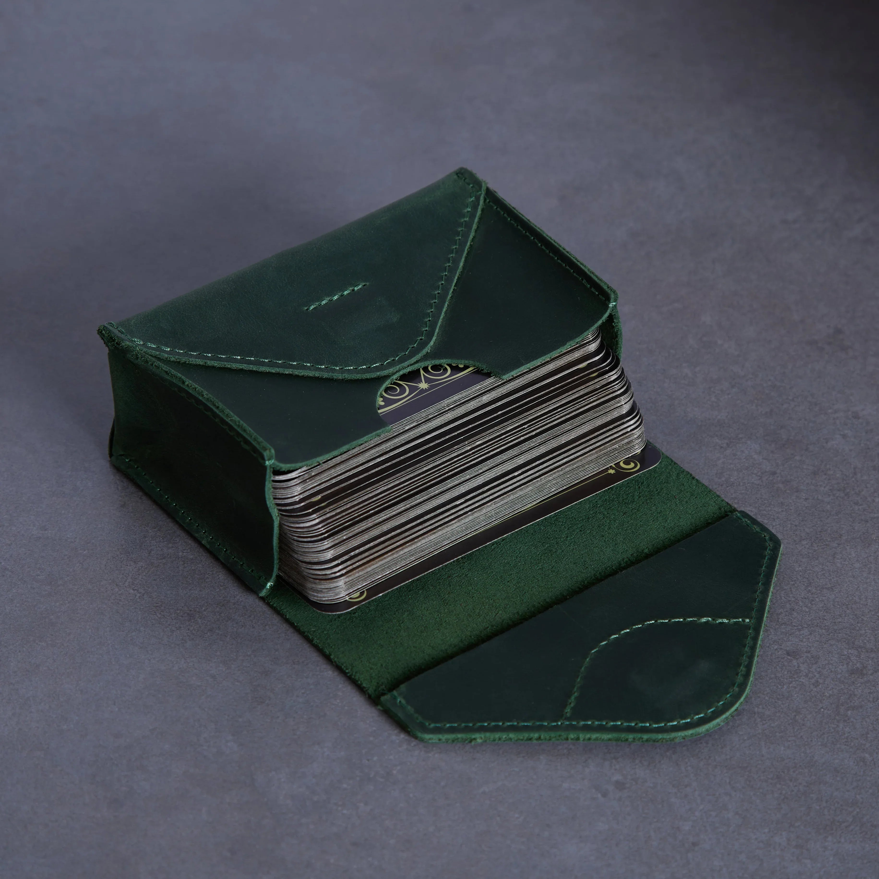 Tarot Message Leather Tarot Bag - INCARNE® Global