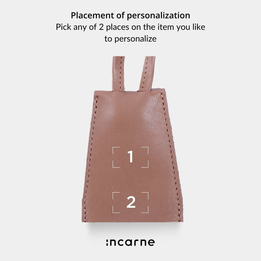 Home key holder made from genuine classic leather