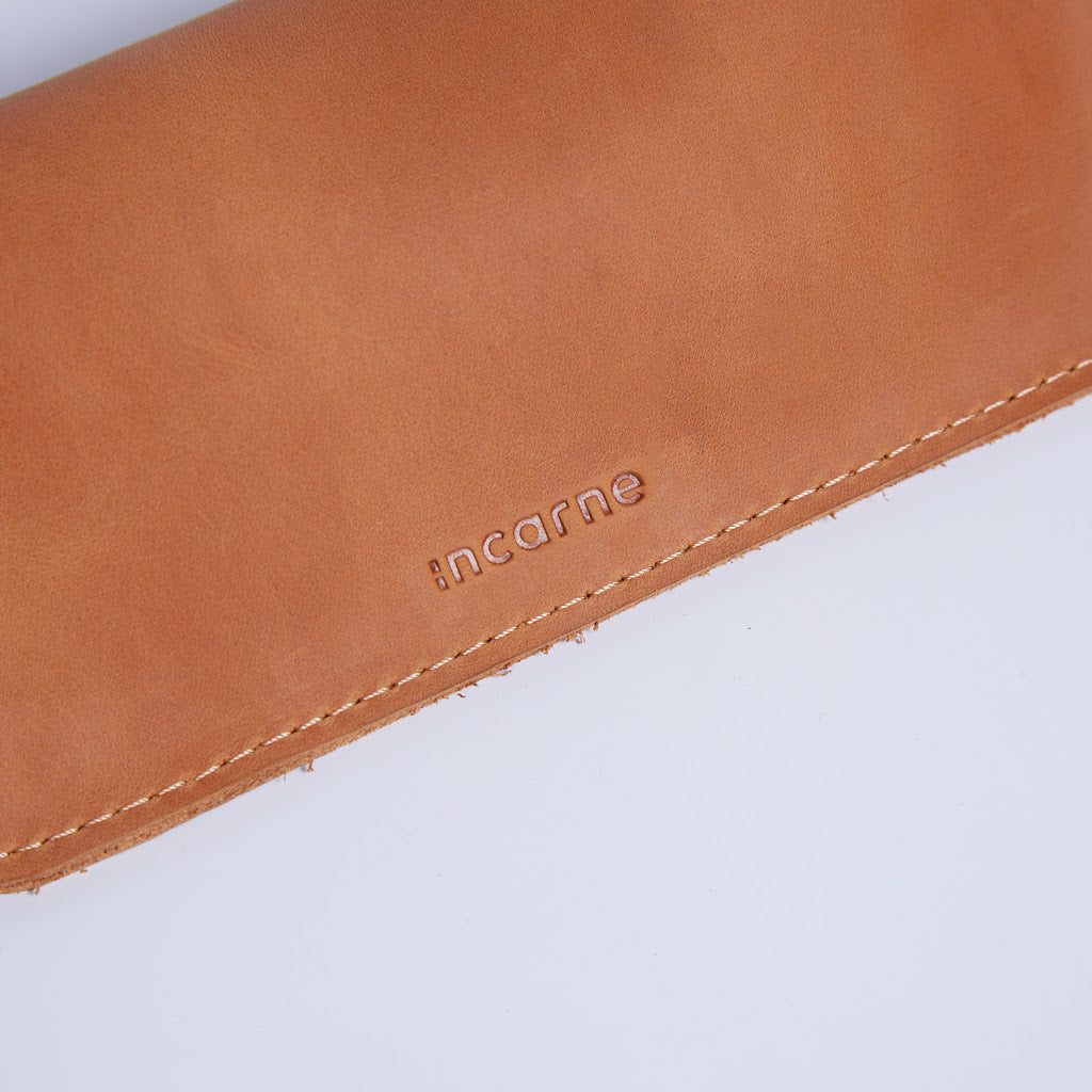 Toc vintage pentru ochelari din piele Ellet