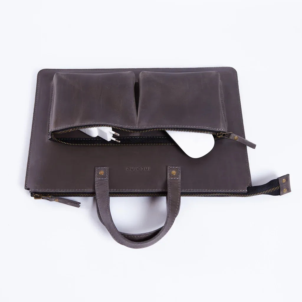 Brave Leather Laptop Sleeve - INCARNE® Global