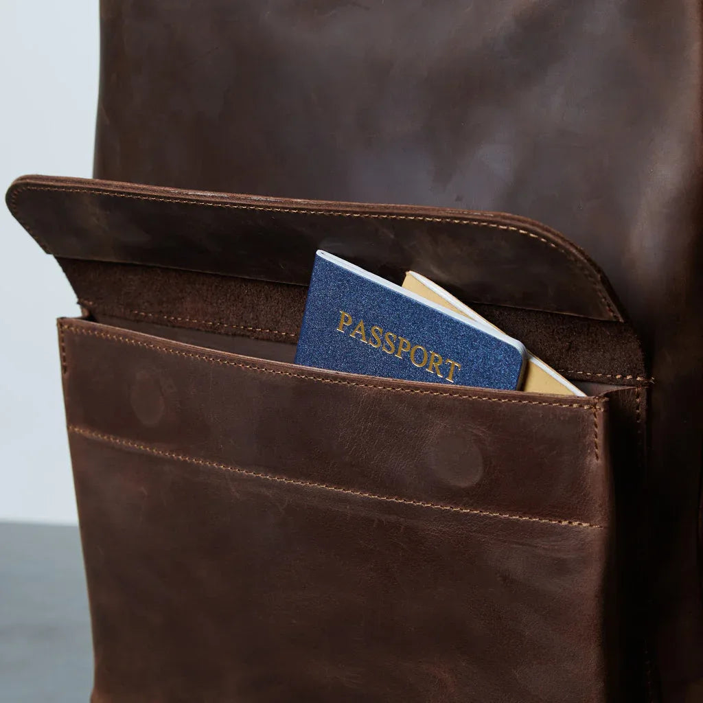 Leather backpack Factor - INCARNE® Global