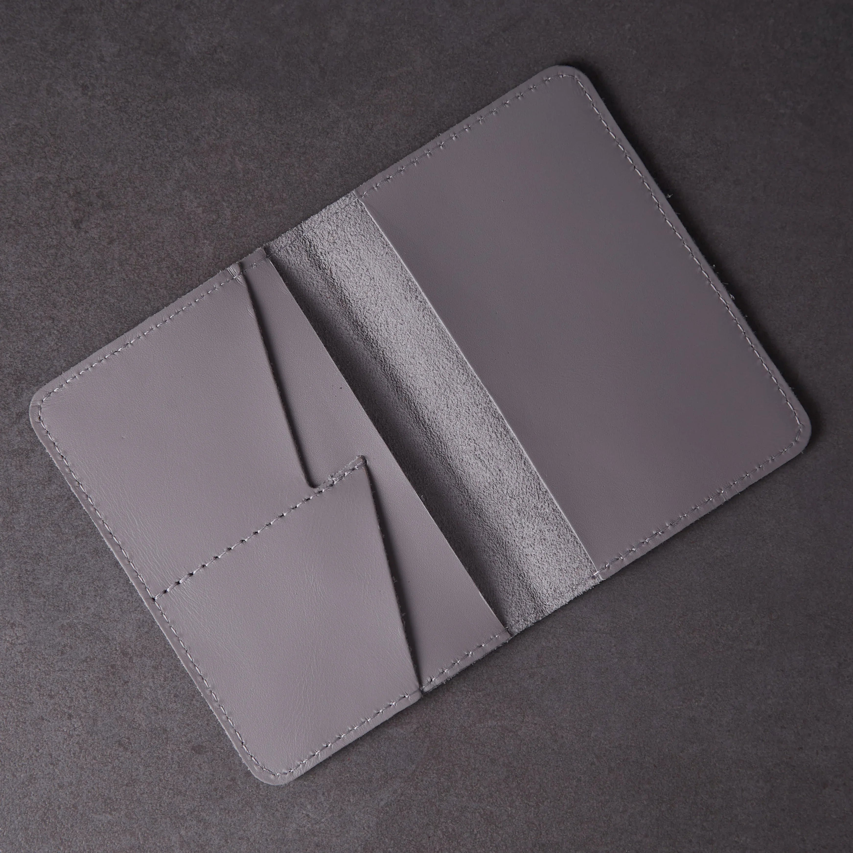 Passport Cover with Pockets Made from Classic Leather - INCARNEĀ® Global