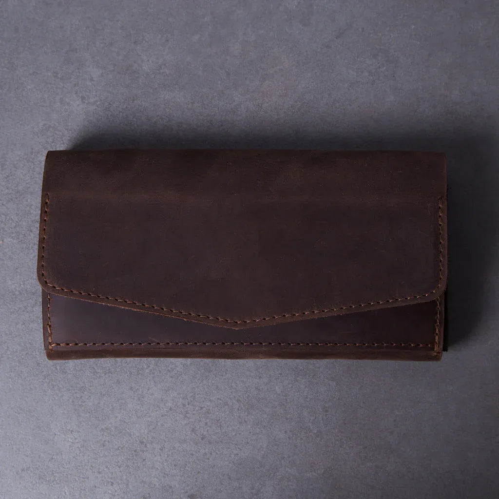 Simple Capacious Leather Wallet - INCARNE® Global