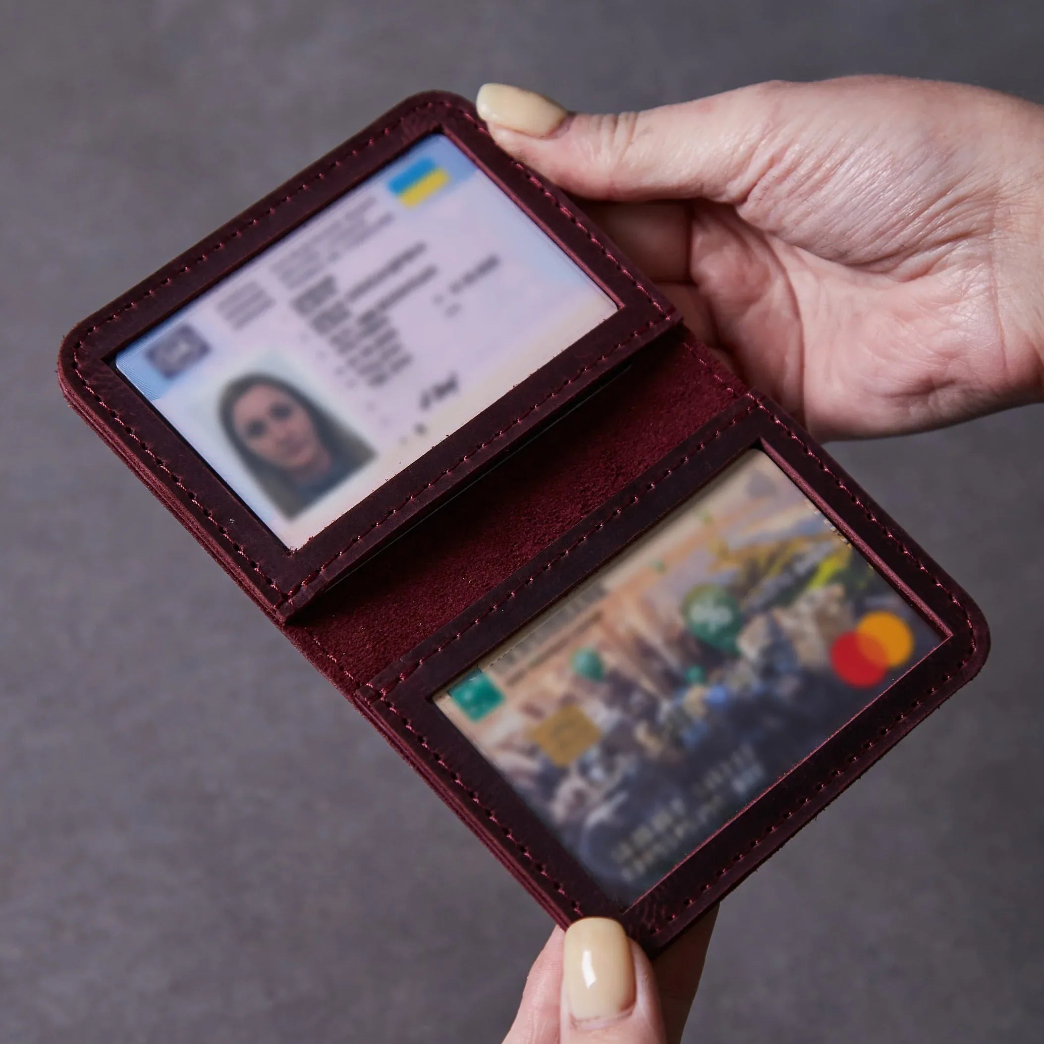 Set: cover for ID and driver’s license + Key - INCARNE® Ukraine