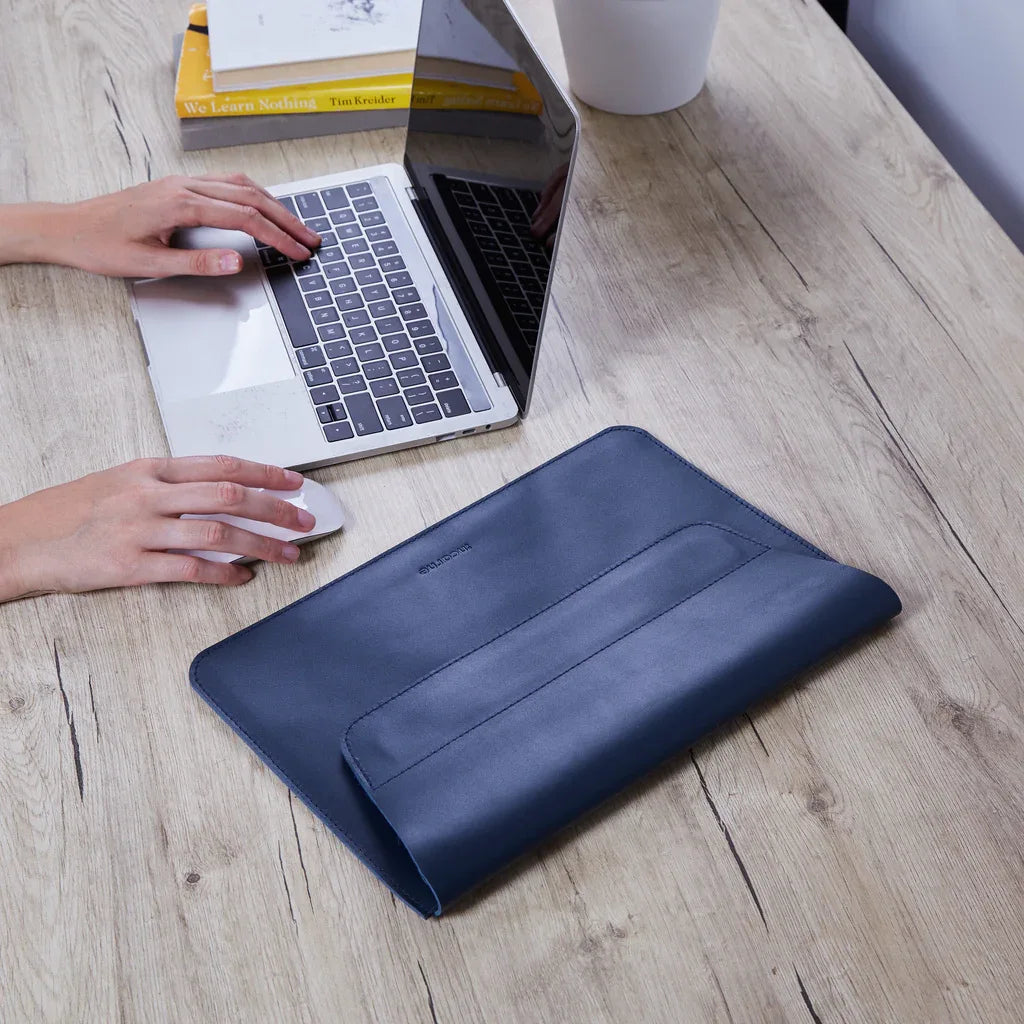 Line Laptop Sleeve, Blue - INCARNE® Global