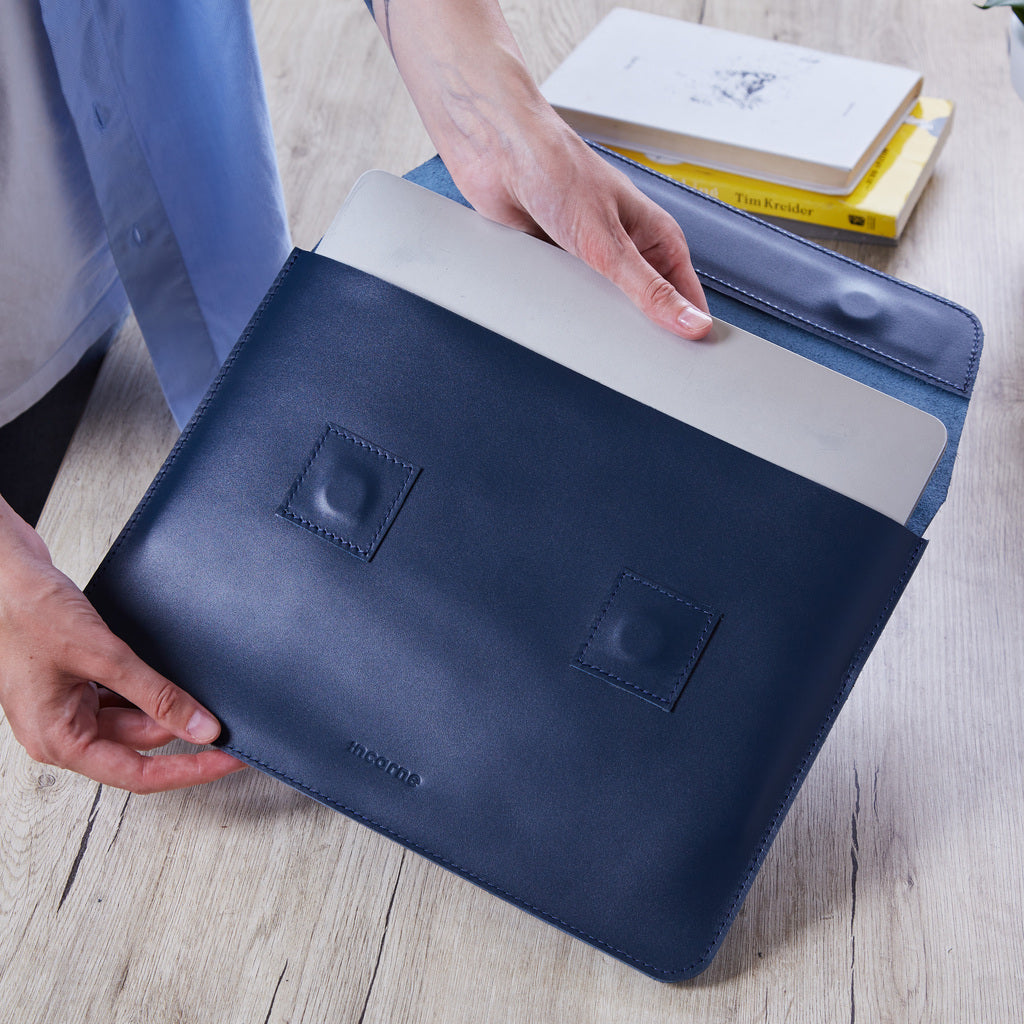 Etui na laptopa Line, niebieskie