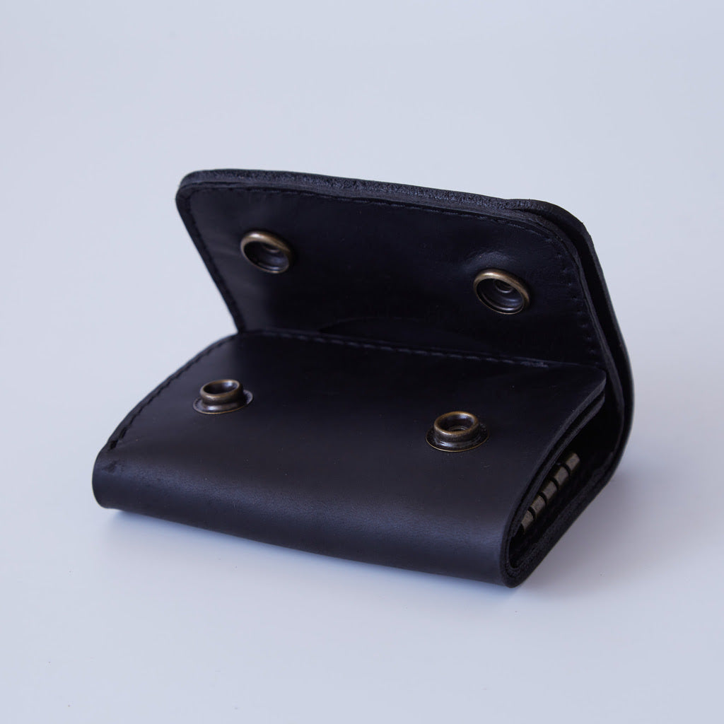Suport pentru chei și portofel vintage din piele Key Plus