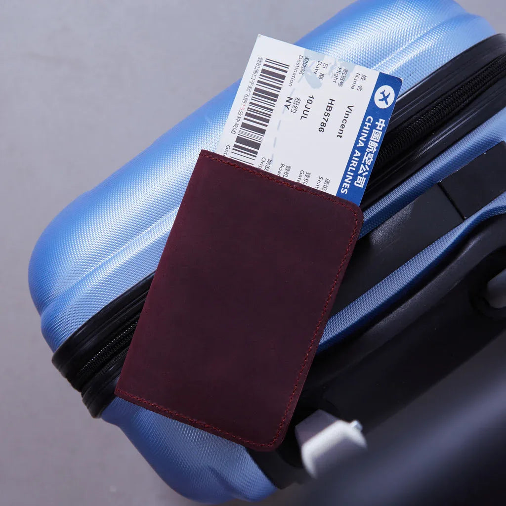 Bali Leather Passport Cover - INCARNE® Global