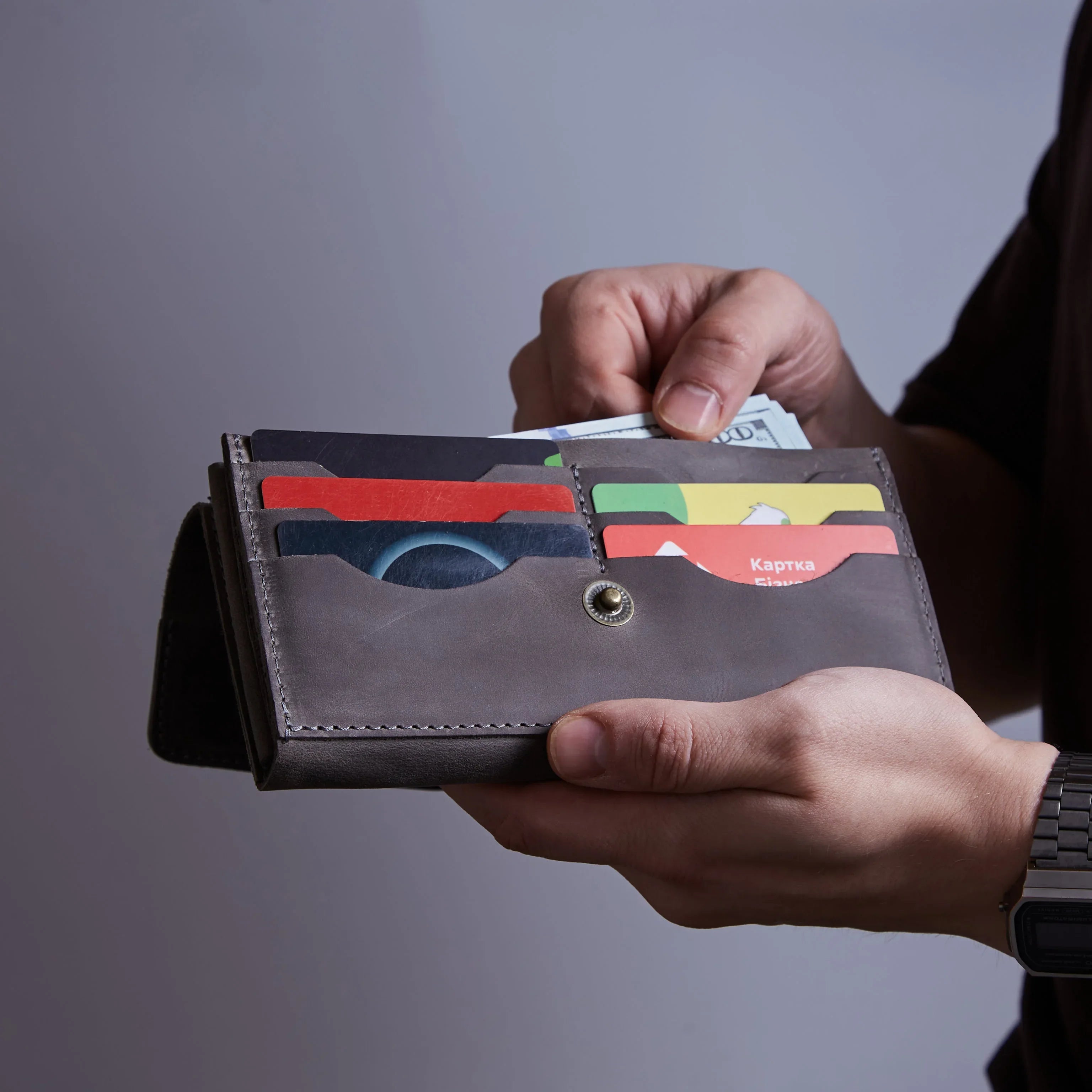 Simple wallet-clutch - INCARNE® Ukraine