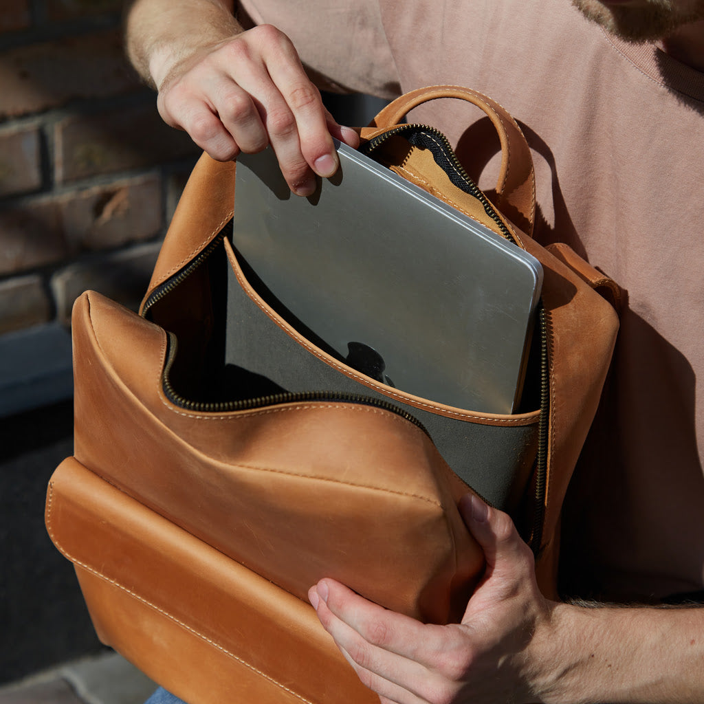 Rucsac din piele Factor