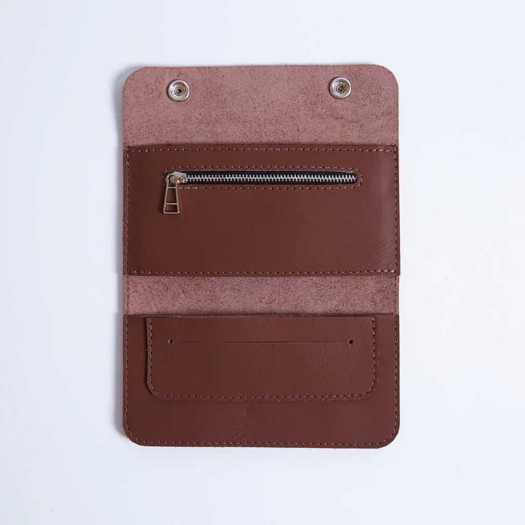 Tobacco organizer Roll Master made from classic leather - INCARNE® Global