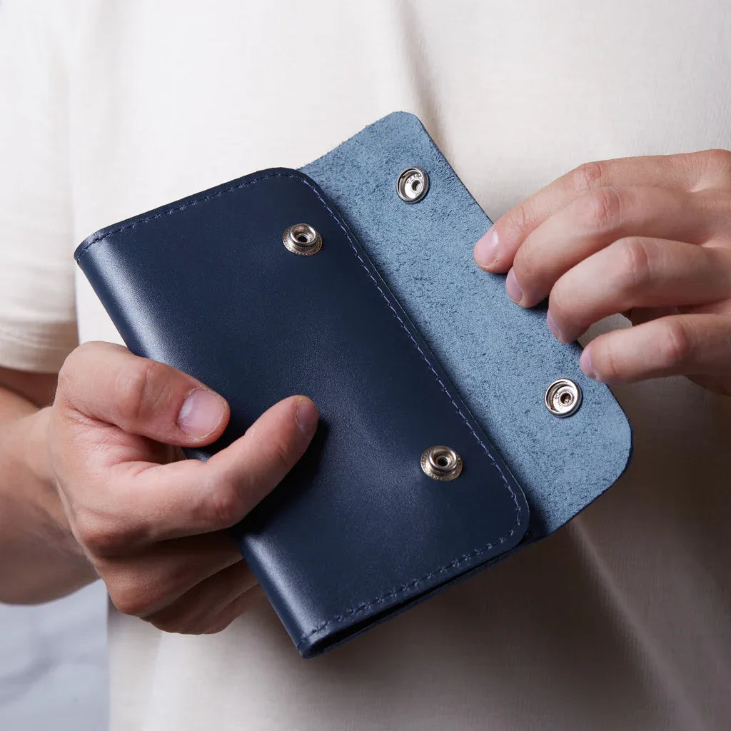 Tobacco organizer Roll Master made from classic leather - INCARNE® Global