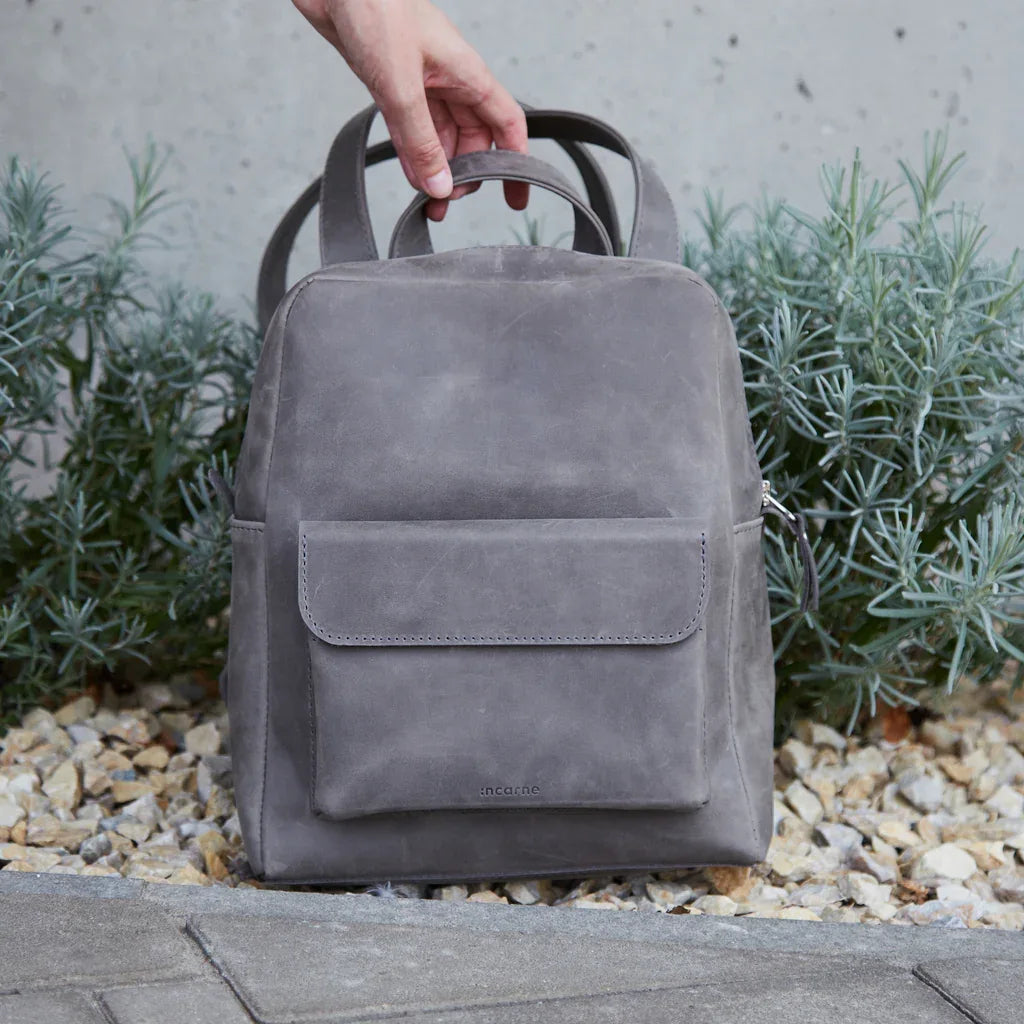 Leather backpack Factor - INCARNE® Global