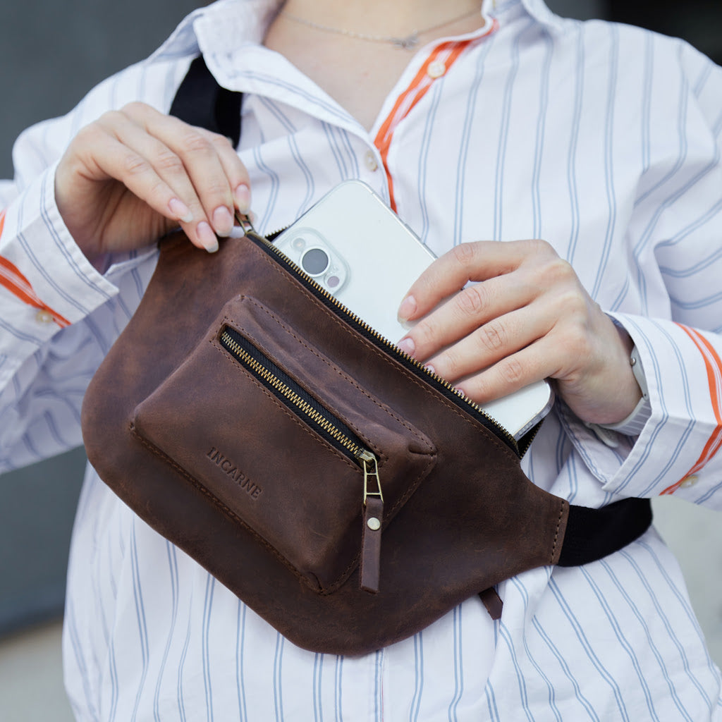 Beltee Leather Bum Bag