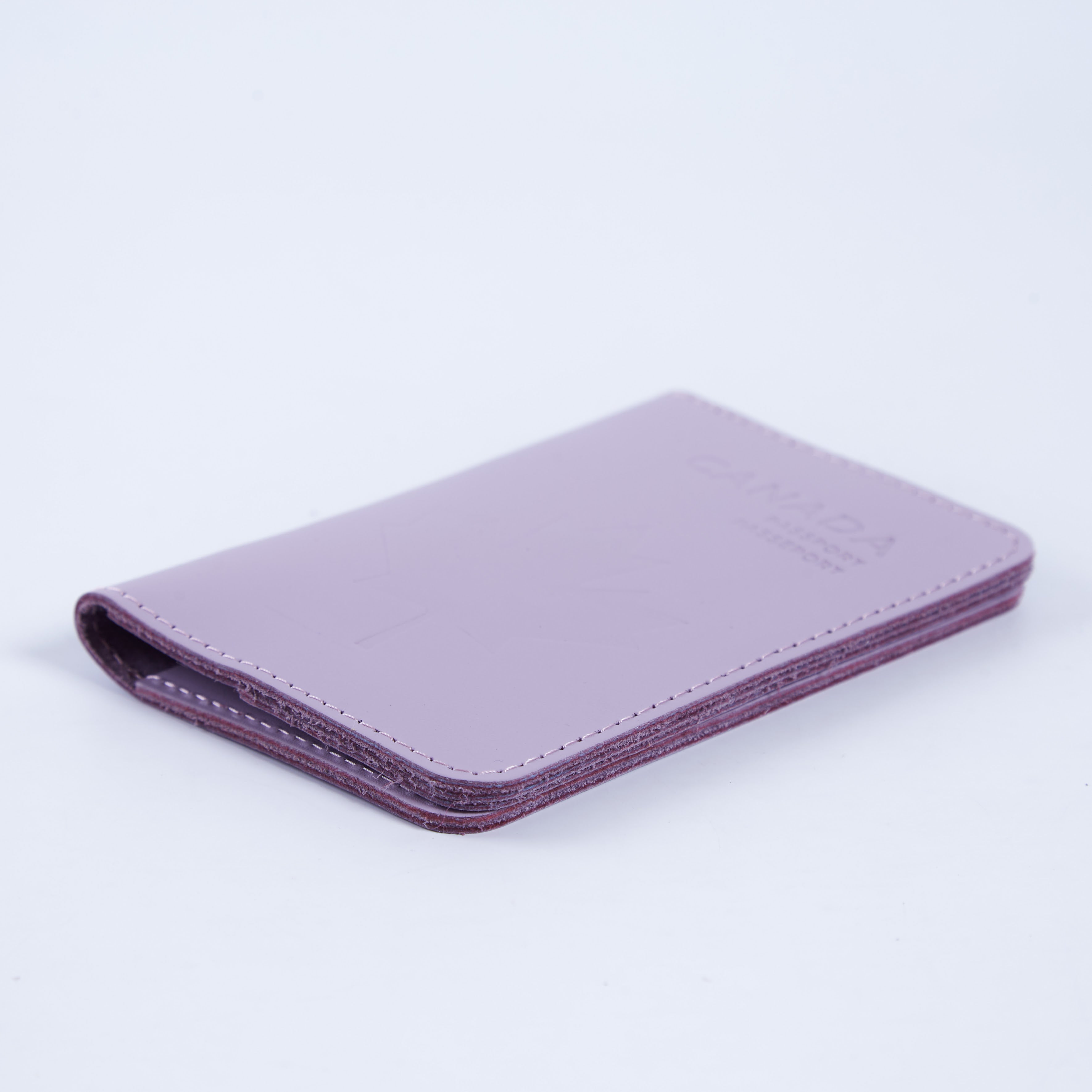 Passport cover with the national symbol of Canada