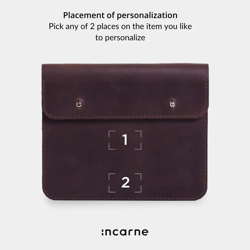 Keep Charger, Cable, and Mouse Organizer in vintage leather - INCARNE® Global