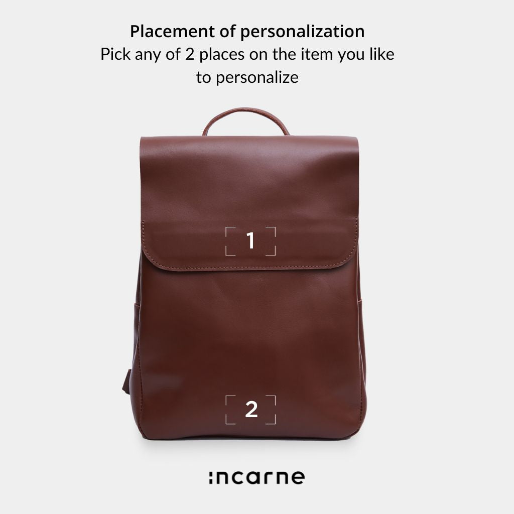 Rucsac Unia pentru laptop din piele clasică